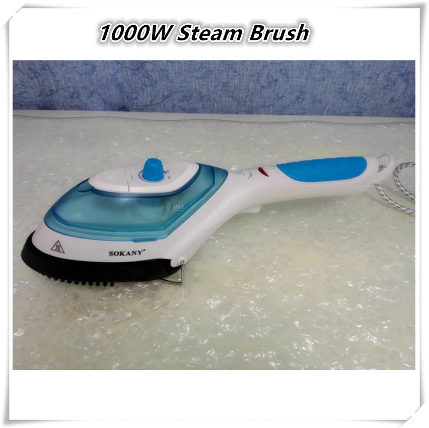 

1000W Travel Garment Steamer Brush Mini Portable Handheld Clothes Steam Iron Machine Home Family Steam Ironing Brush