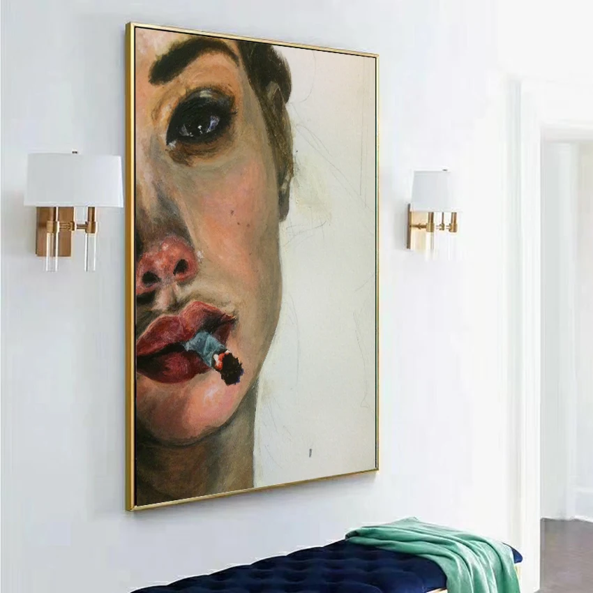 Картины на холсте самая красивая девушка в bukowski настенные картины для гостиной плакаты и принты настенные художественные плакаты