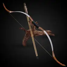 25-50lbs стрельба из лука ручной работы Рекурсивный лук традиционный длинный лук деревянный Охота цель стрельба ламинированные новые игры
