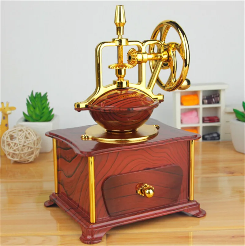 Creative Christmas Music Box Musical Box Home Decor Clockwork Style
