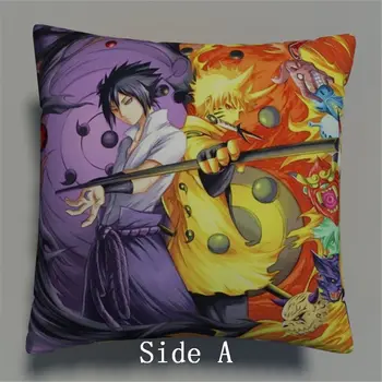 

Suef Anime manga NARUTO Sasuke Anime two sided Pillow Cushion Case Cover 666