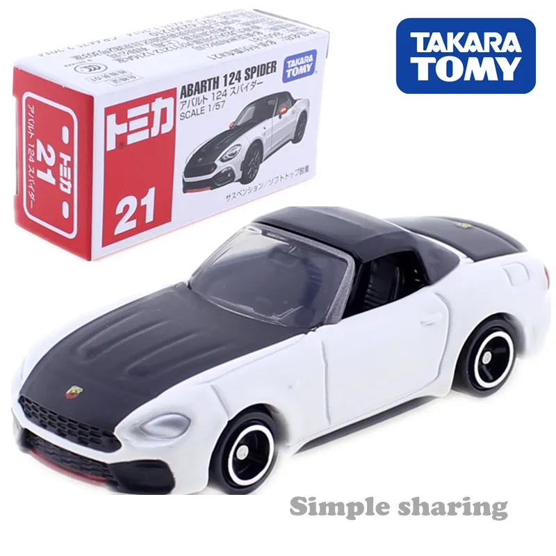 Takara Tomy Tomica спортивная машина серии BMW HONDA LEXUS Mazda Mini SUBARU SAAB Lotus Mitsubishi металлическая литая машина игрушки мини-формы - Color: NO.21