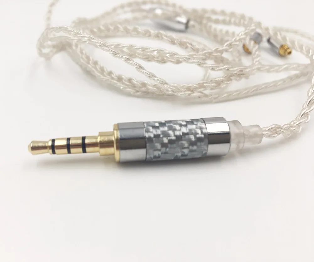 F.Audio FA1 3 5 мм стерео TRRS сбалансированный кабель для наушников разъема MMCX 0 78