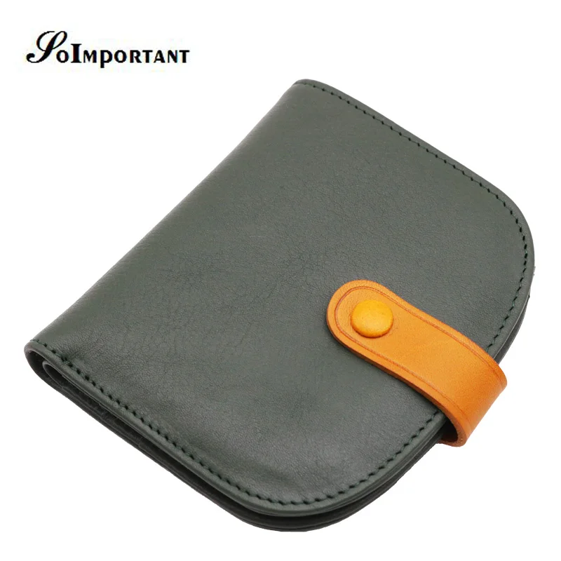 Модные женские кошельки из 100% натуральной коровьей кожи Женский кошелек для
