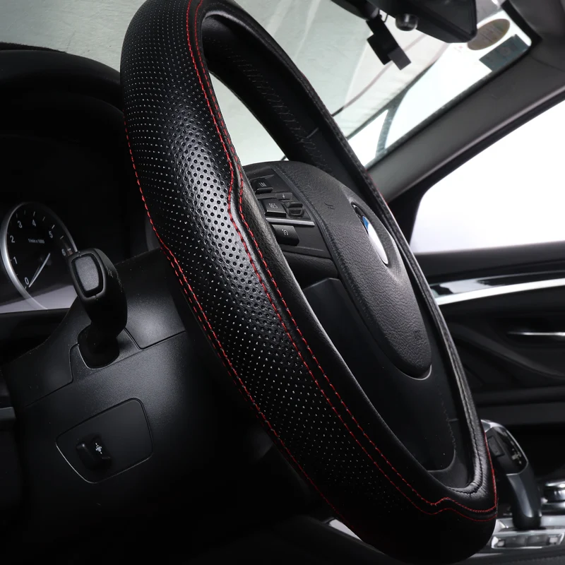 Чехол рулевого колеса автомобиля аксессуары из натуральной кожи для Ford B MAX bmax C cmax