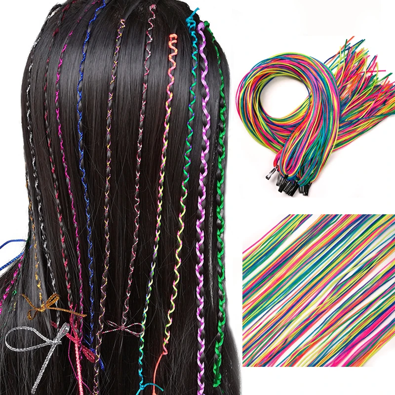 

Colorful Braider Silk Rope DIY Handmade Hair Accessory For Girls Styling Tools Wedding Party Fashion Beauty Hair