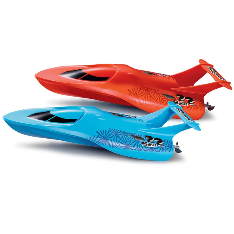 

Children's Water Toy Electric Racing Speedboat 2.4G Mini Remote Control Boat Model Children's Waterproof Racing Boat Toy Gift