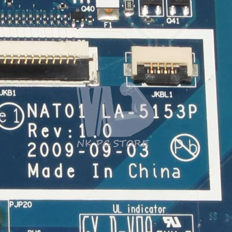 NOKOTION для dell Studio 17 1747 материнская плата ноутбука HD4650 PM55 DDR3 NAT01 LA 5153P CN 0J507P поддержка