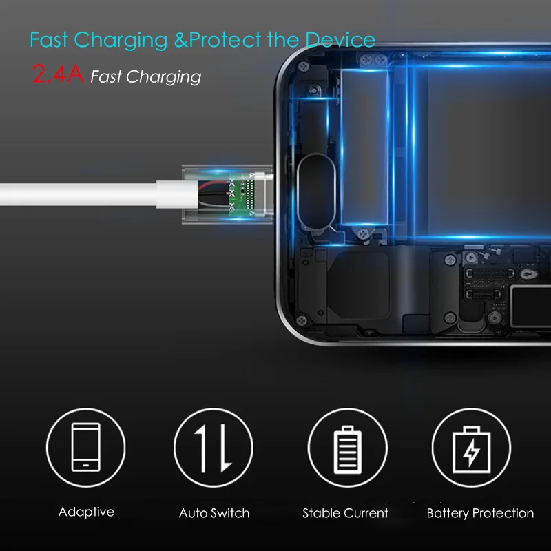 Оригинальный кабель для быстрой зарядки Galaxy Note9 8 S9 S8 USB Type C Xiaomi Mi Poco F1 Huawei P20 Lite Mate 10
