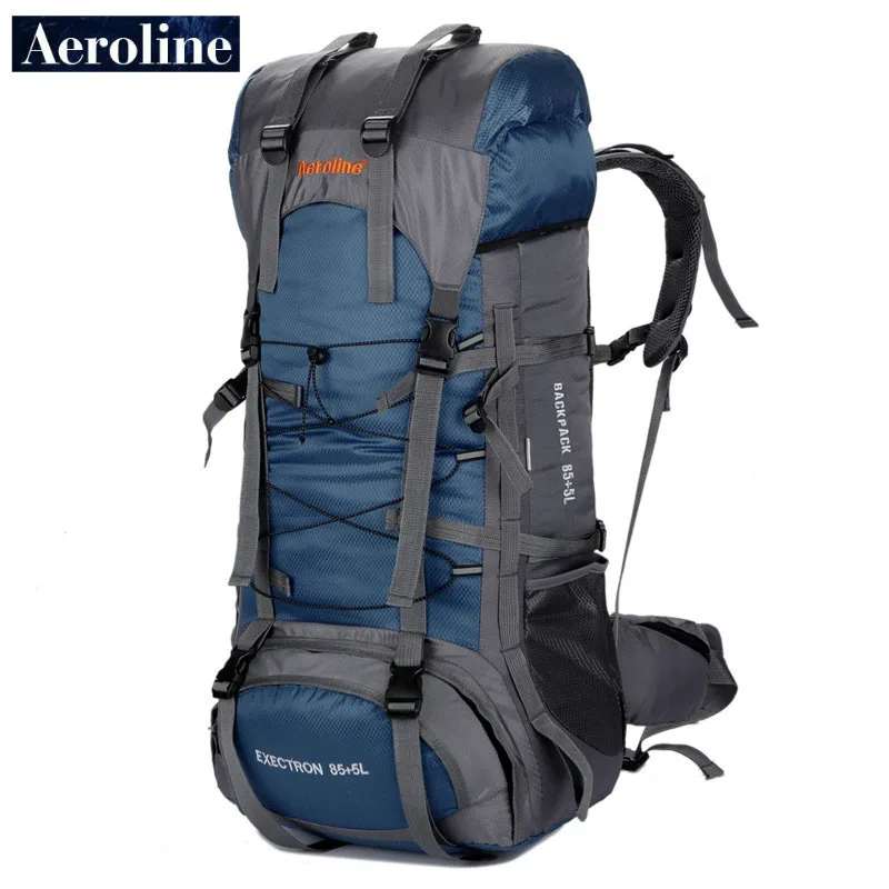 Aeroline брендовая сумка для экспорта, Спортивный Рюкзак Для Путешествий, Походов, альпинизма, водонепроницаемый рюкзак,, 85+ 5L