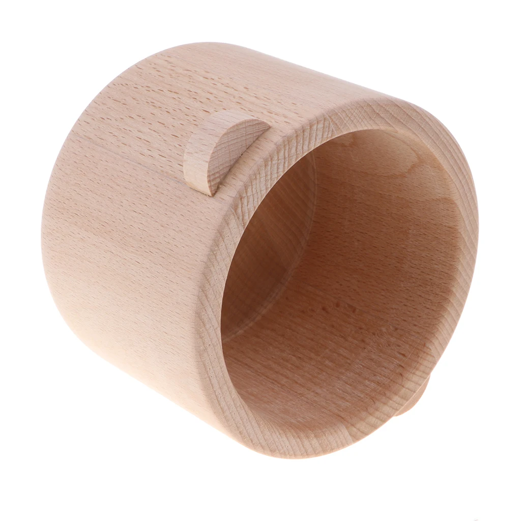 Wooden Kitchen Playsets - Kids Girls Pretend Play Cooking Baking Developmental Toys Cookware/ Dinnerware/ Tableware Saucepan L