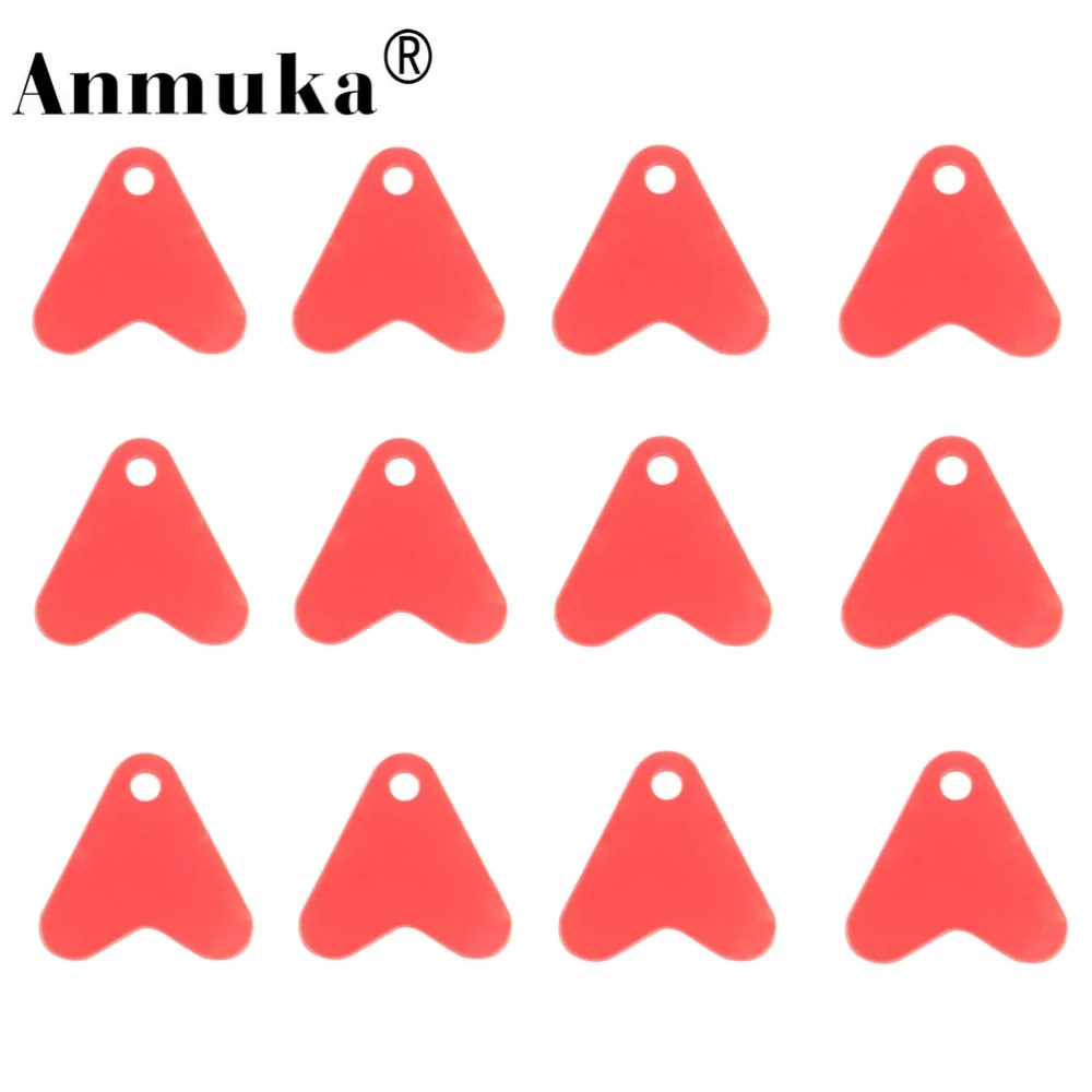 Anmuka 50 шт./лот Рыбалка Spinner ложки снасти Craft DIY приманки инструмент аксессуары