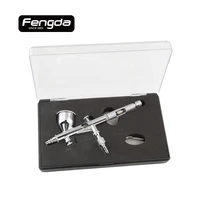 Бесплатная доставка FENGDA BD-180 двойного действия Аэрограф пистолет живопись для лица тела татуировки ручные инструменты гравитационный Тип подачи - изображение