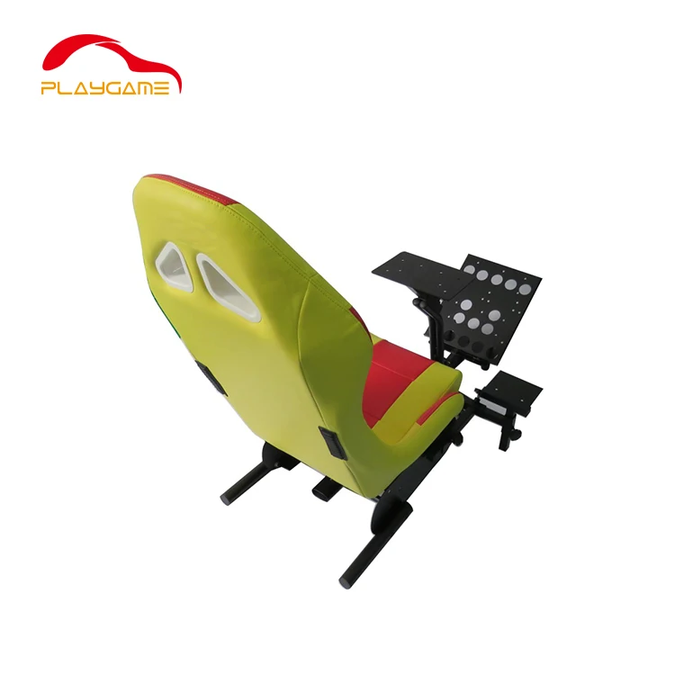 GY желтый Drift гоночный симулятор Кожа Складная сиденье-игрушка для logitech G29 G29 для ps, Xbox