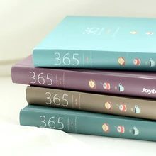 365 дней личный дневник планировщик блокнот ежедневник в твердой обложке офис еженедельный график милые корейские канцелярские libretas y cuadernos