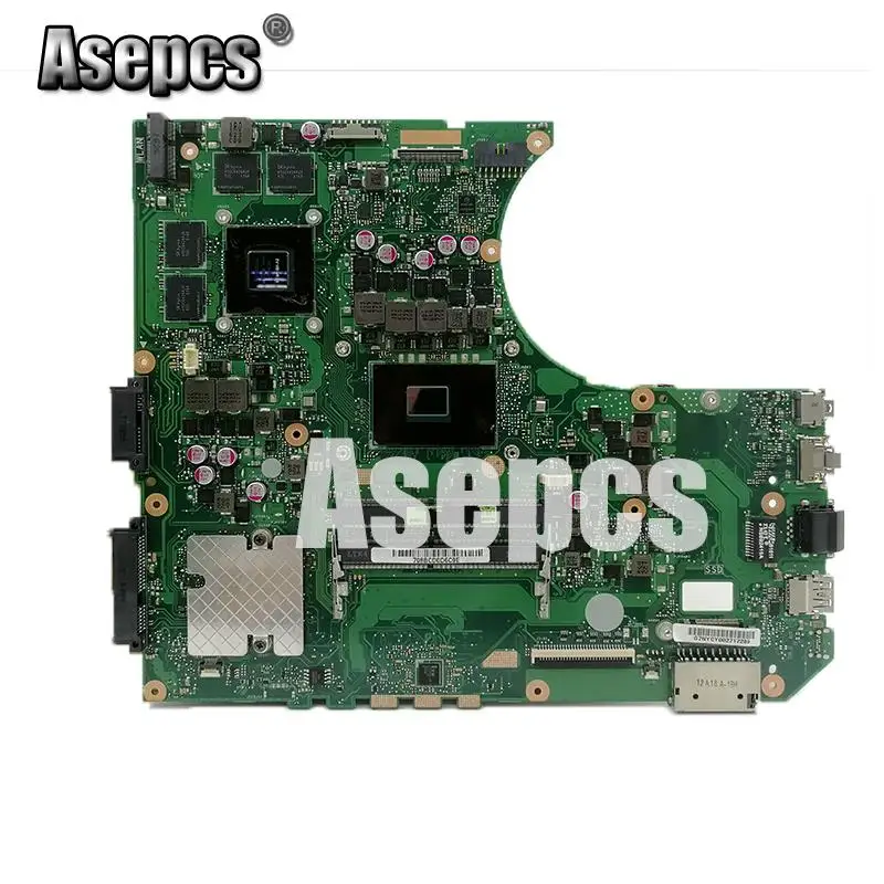 Asepcs N552VX Laptop motherboard for ASUS VivoBook Pro N552VX N552V N552 Test original mainboard I5-6300HQ GTX950M