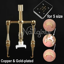 Медный материал кусачки для удаления вросшего ноготя инструмент коррекции маникюрные щипцы педикюр инструмент для лечения вросшего ногтя инструмент