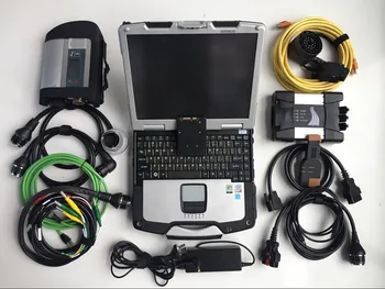 

Automotive car diagnostic Tool used laptop CF30 4G+1TB SSD Software for B MW Icom next+MB star C4 SD connect C4 compact 5