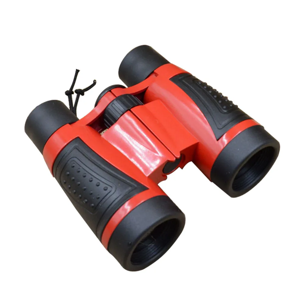 

4X ABS Plastic Outdoor High Definition Girls Boys Compact Telescope Kids Toys Games Double Tube Children Binoculars