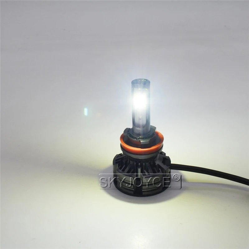 SKYJOYCE 1 Set Car Light H11 LED Headlight H4 LED Bulbs With CSP Chips 50W 9000LM 6000K White Mini T6 Auto Headlamp Fog Light (3)