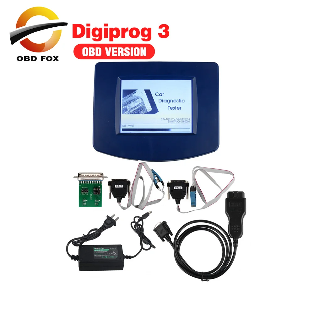 DIGIPROG III Digiprog 3 программист одометра с OBD2 ST01 ST04 Digiprog3 digprog-3 топ продаж Многоязычная DHL бесплатно