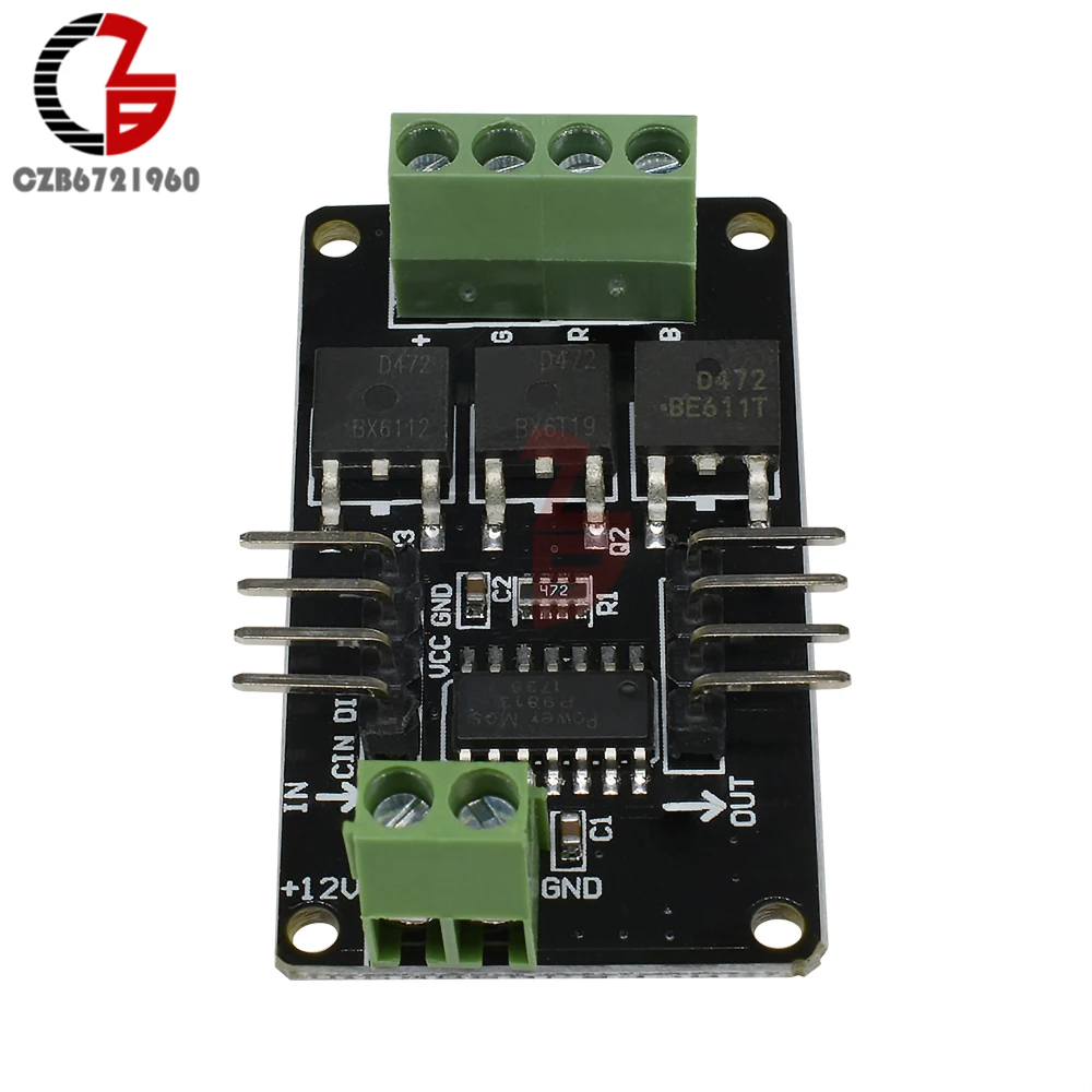 Полноцветная RGB Светодиодная лента модуль драйвера светильник щит для Arduino STM32 AVR