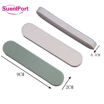 

Sune l Port 50 Pcs Sponge Nail Files Polisher Grit 600/3000 For Manicure UV Gel Washable Block Buffer File Pedicure Nail Art