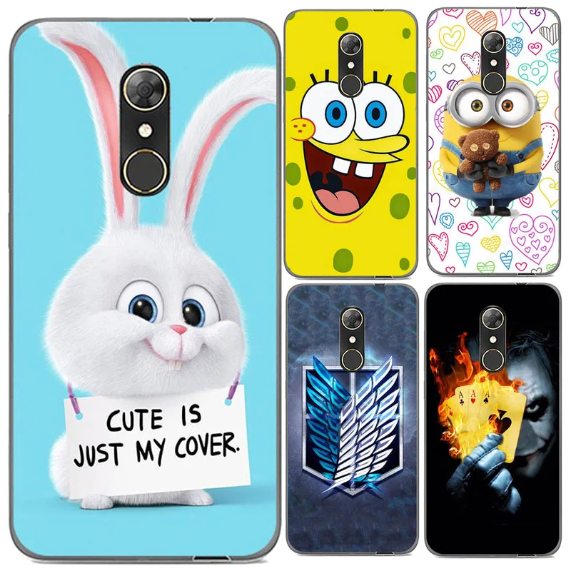 

Silicone Phone Covers Cases For Alcatel One Touch A7 5090Y 5.5" Alcatel A7 5090 Y Flexible Housing Bag Anti-knock Case Paint