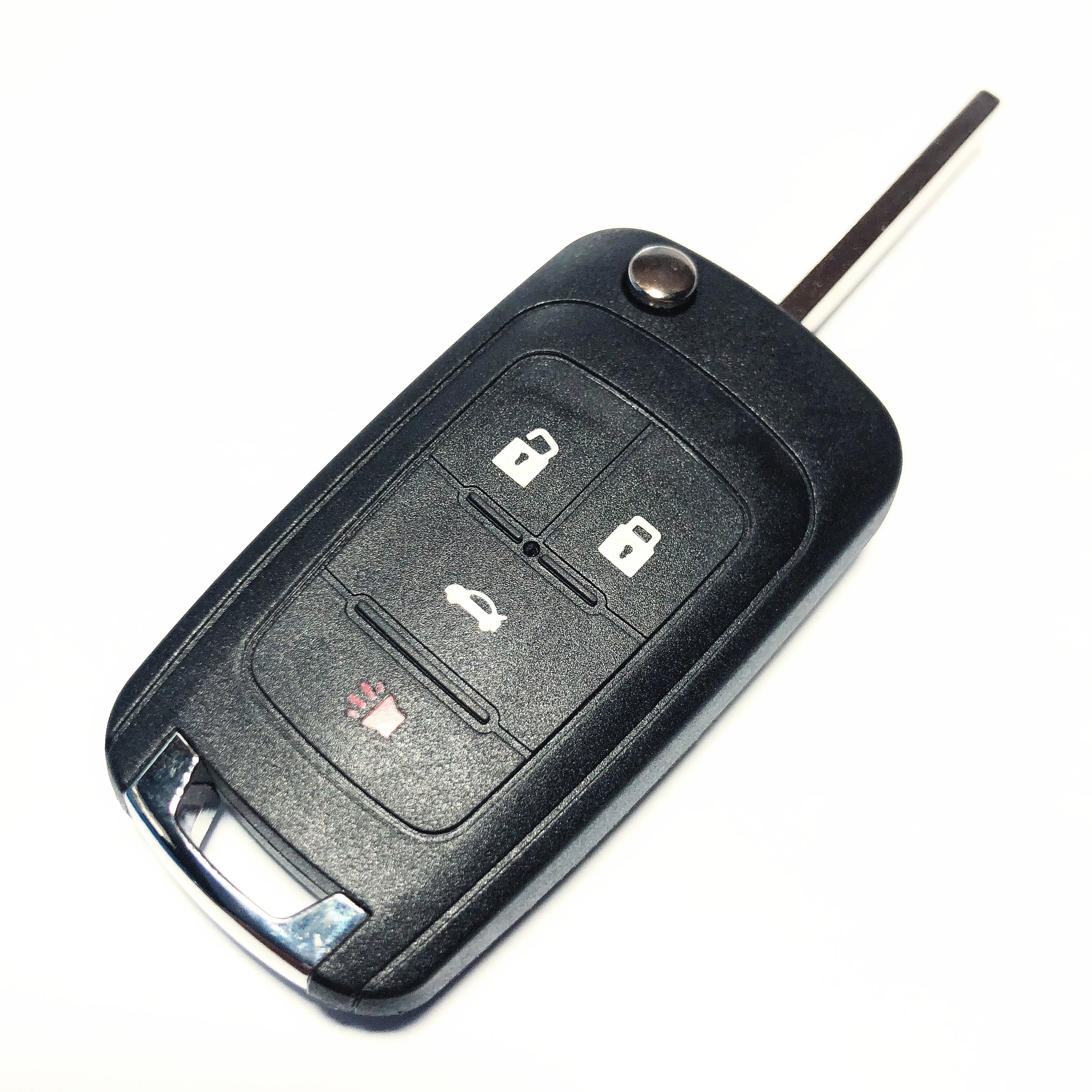 Складной чехол книжка для Chevrolet Cruze Malibu Camaro Sonic Equinox Volt Spark 4 кнопки Сменный Чехол