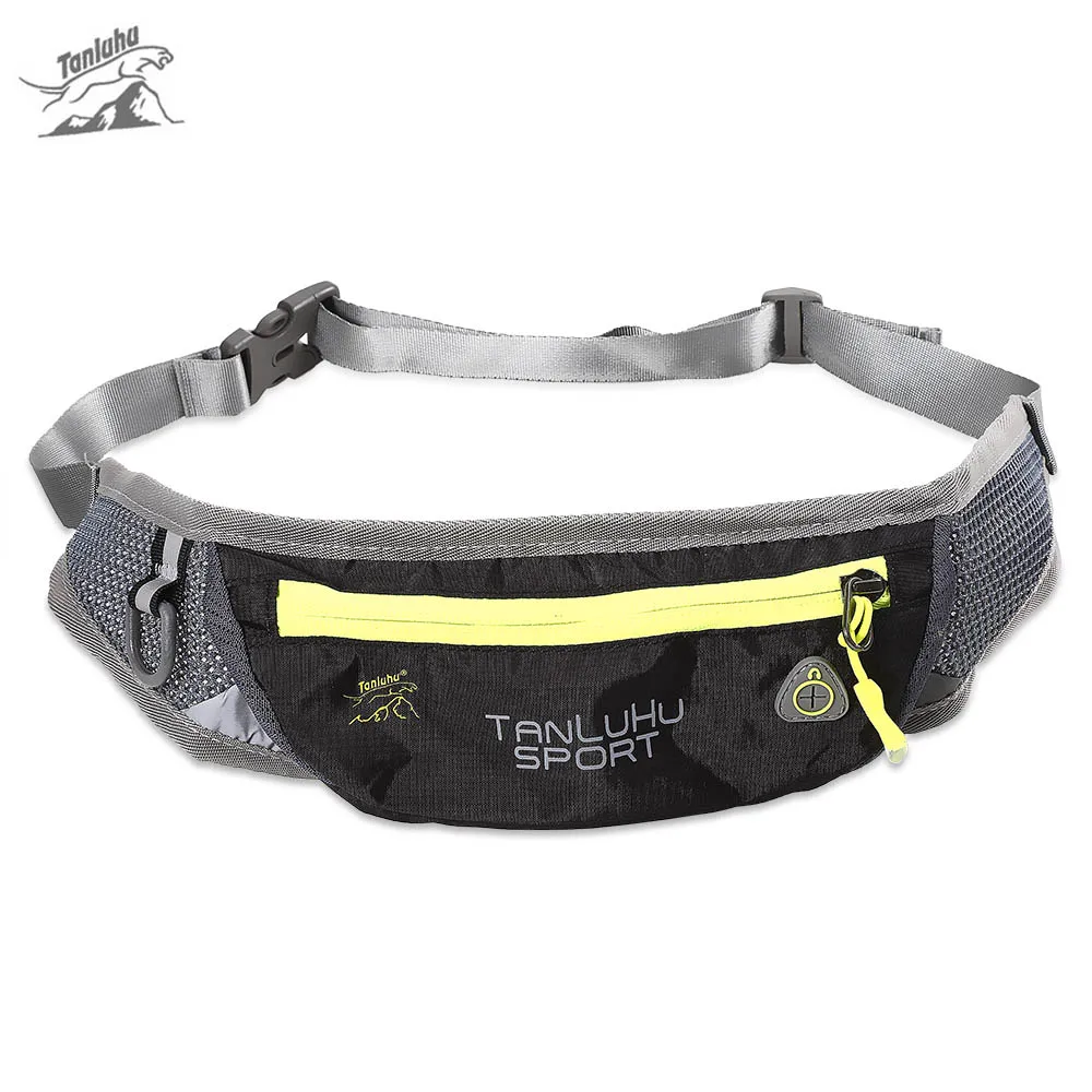 Tanluhu Outdoor Unisex Sport Running Waist Bags Nylon Sport Packs For