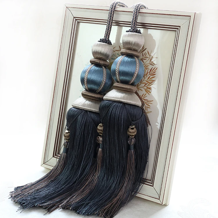 13 Color Optional 75.5cm Decorative Curtain Tassels High Quality