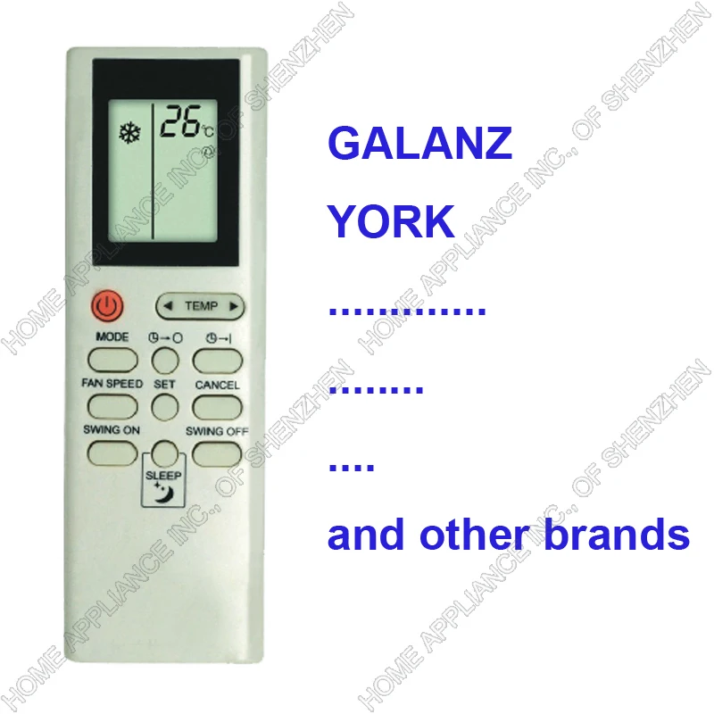 Free Shipping (4 pieces/lot) Galanz Split And Portable Air Conditioner