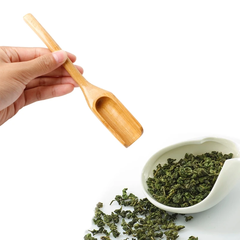 

Tea Coffee Spoon Shovel Natural Bamboo Coffee Tea Scoops Teaspoon Matcha Powder Teaspoon Scoop