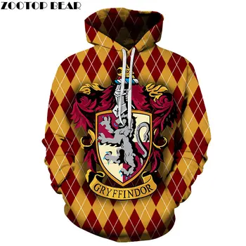 

Gray Gryffindor 3D Print Brand Casual Hoody Sweatshirt Men Tracksuit Hoodie Pullover Streetwear Coat Unisex DropShip ZOOTOPBEAR