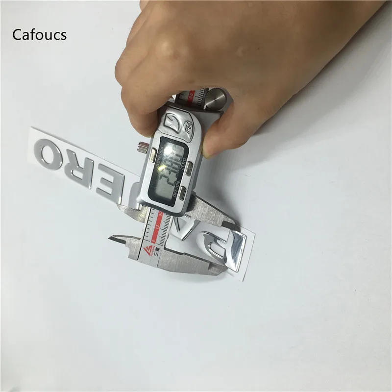 Значок Cafoucs для MITSUBISHI PAJERO хромированный задний багажник значок багажника