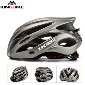 

Kingbike New Bicycle Helmet Men And Women MTB Cycling Road Matte Ultralight Safety Helmet Casco Ciclismo Bike Helmet Back Light