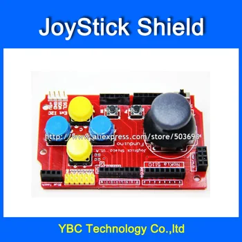 

Free Shipping 5pcs/lot JoyStick Shield Expansion Board Analog Joystick Button Keyboard and Mouse Functions