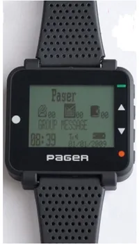 

Pocsag paging system receiver, alpha pager watch, text message watch Pager, wireless service call, watch paging receiver