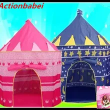 Actionbabei Горячая распродажа! детский всплывающий Крытый/Открытый Унисекс игровой палаточный домик для игр ден сад лето