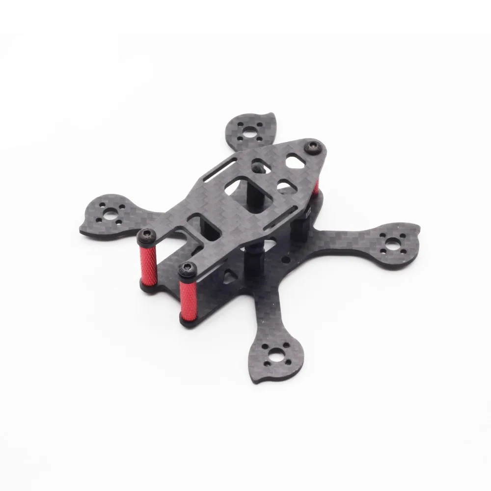 

HSKRC Tiny iX2 90mm 90 Micro FPV Racing Frame Kit Compatible with 1104 / 1103 Brushless Motor 2030 Propeller for FPV mini Drone