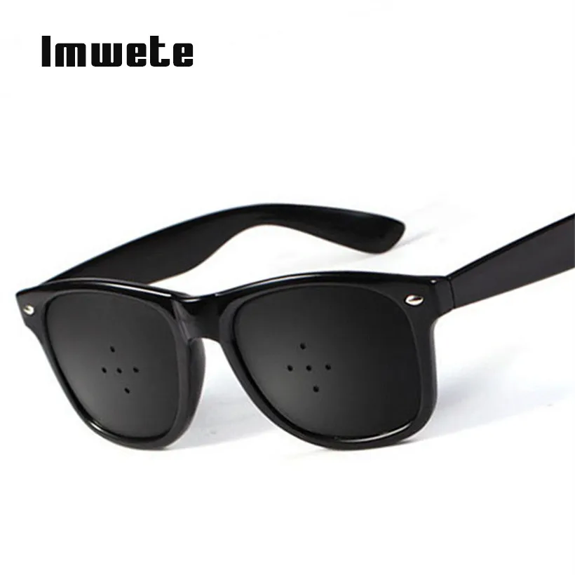 Imwete Exercise Vision Pinhole Glasses Anti myopia Pinhole Sunglasses