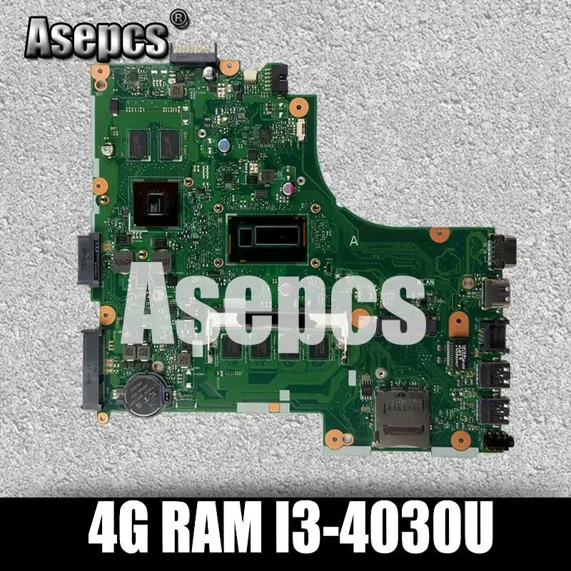 Asepcs X450LD материнская плата для ноутбука ASUS X450LD X450LC X450LB тестовая оригинальная материнская плата 4G ram I3-4030U