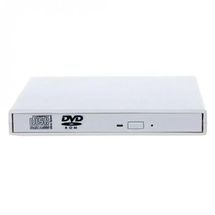 USB2.0 Внешний DVD комбо CD-RW диск CD-RW DVD-ROM cd драйвера для портативных ПК Тетрадь белый EM88