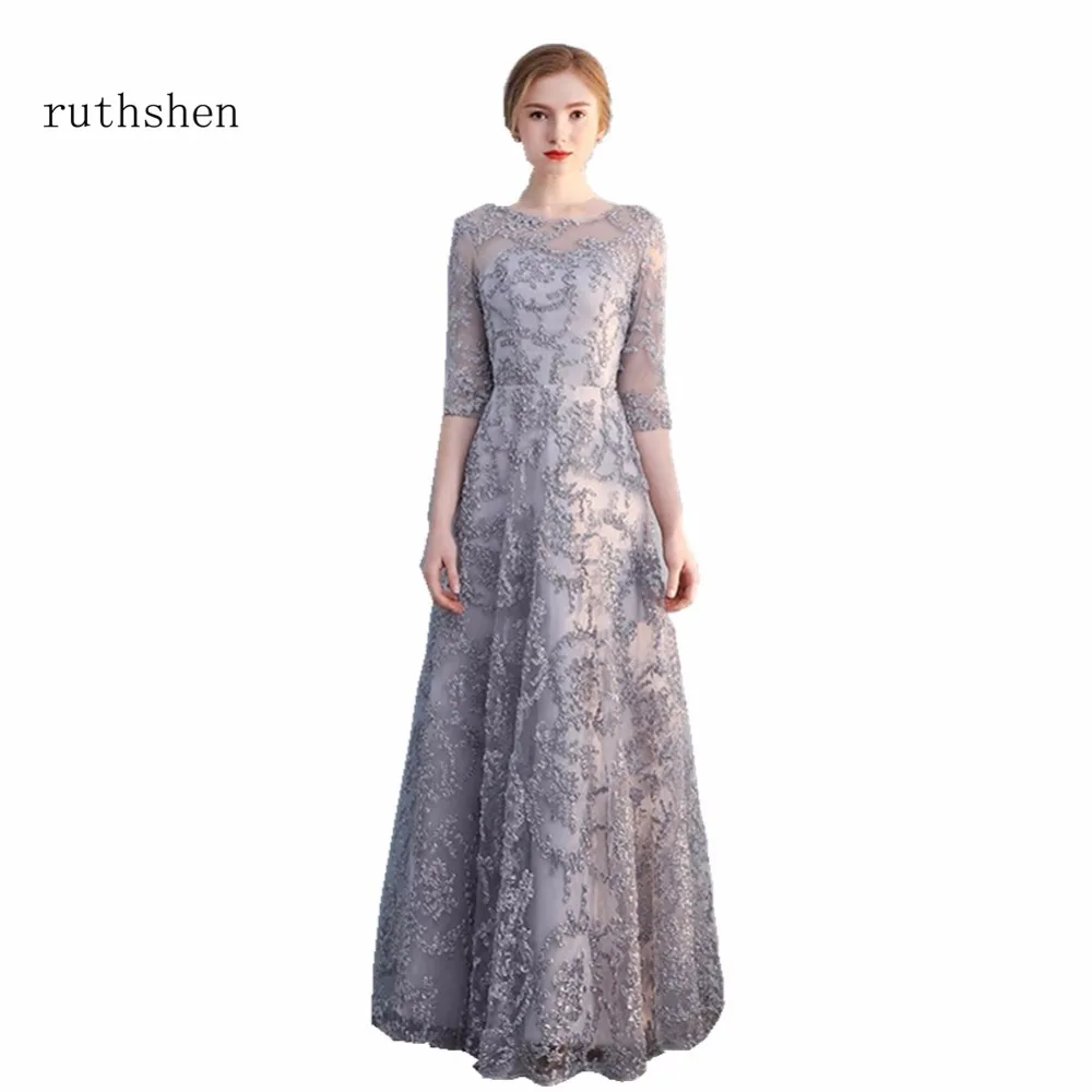 ruthshen Vestidos Long Sleeves Prom Dresses For Women