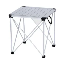 Открытый складной портативный стол для кемпинга алюминиевый сплав стабильный светильник для барбекю стол для пикника многоцелевой стол мебель для улицы
