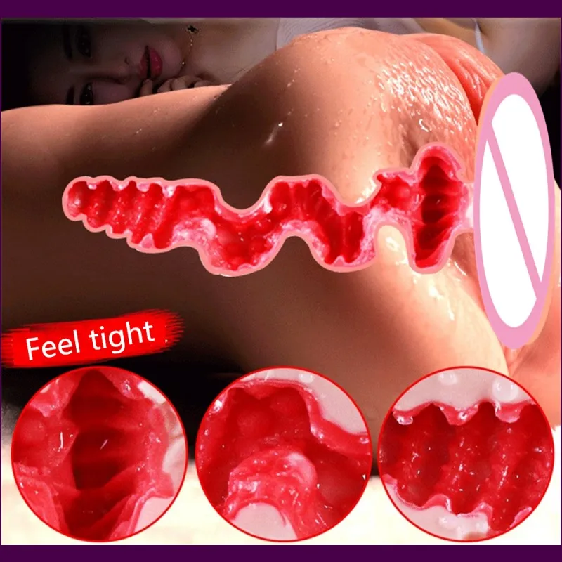 3D Real Vagina Silicone Pocket Pussy Artificial Vagina for Men Masturbation Penis Massage Cup Sex Toys Men Realistic Vagina