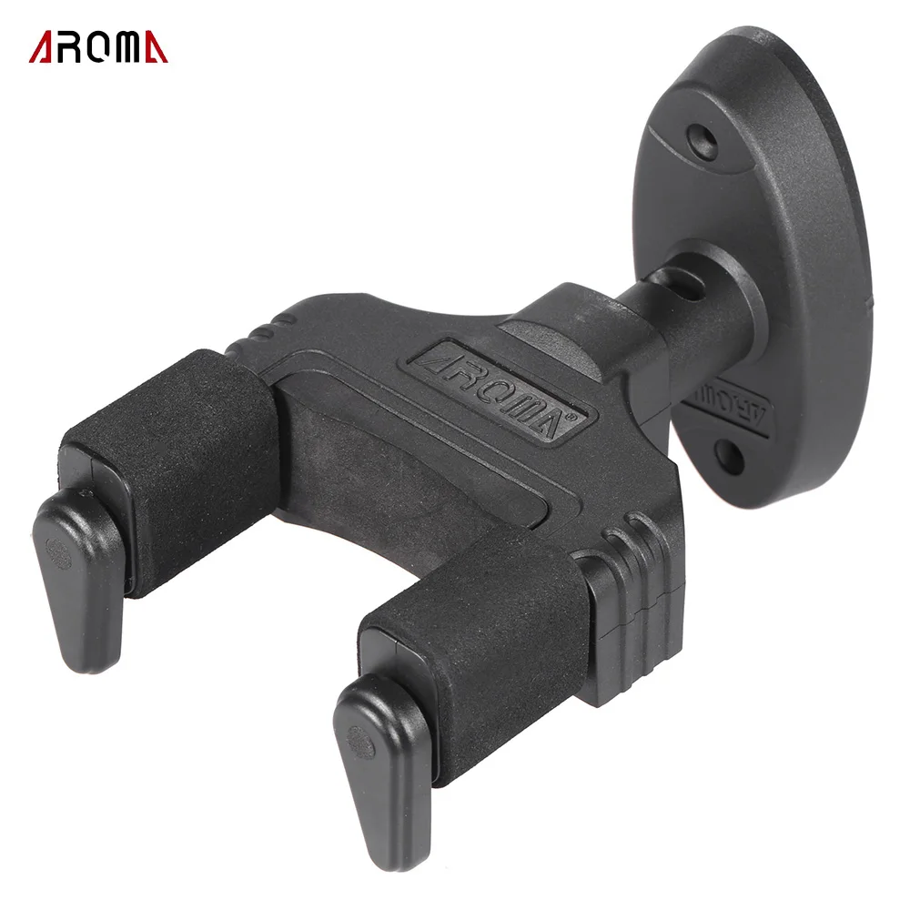 AROMA AH 85 Universal Guitar Hanger Hook Holder Wall Mount with Auto