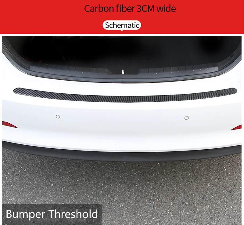 Углеродное волокно резиновый мягкий черный бампер полоса порога протектор края для Opel Zafira A B Vauxhall Corsa C Cambo D Vauxhall Corsa