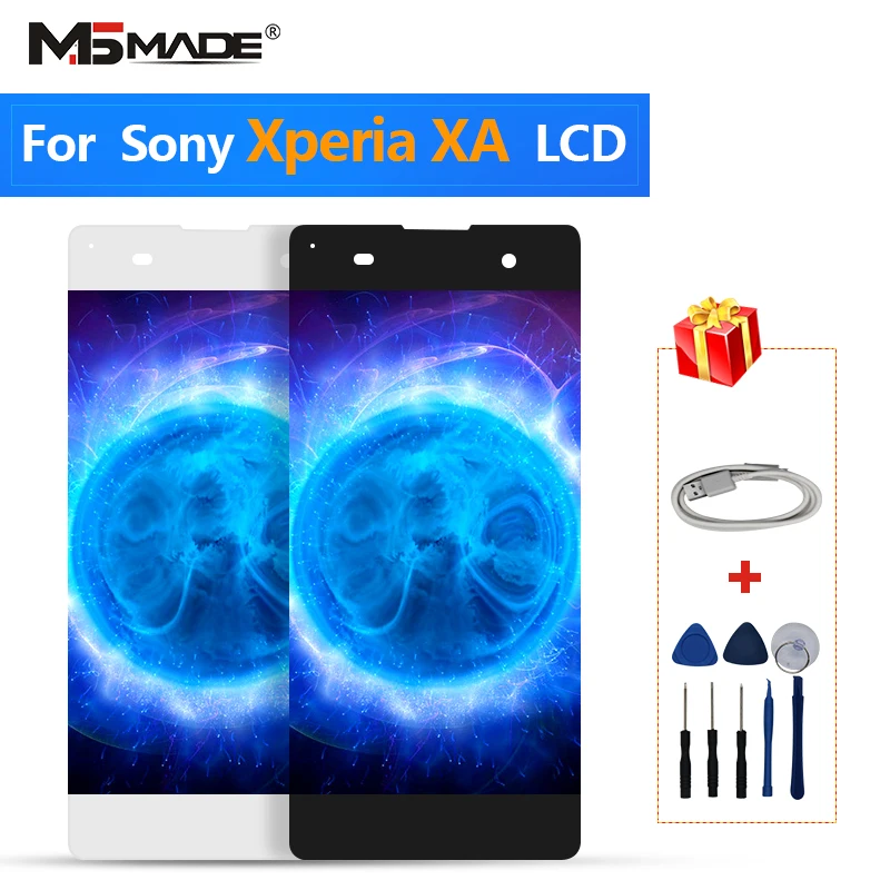 

For Sony XA F3111 F3112 F3115 F3116 LCD & Touch Sreen Digitizer Display Replacement Assembly Parts With Frame IPS Quality