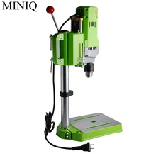 MINIQ мини скамейка дрель 710 Вт скамейка сверлильный станок с переменной скоростью сверлильный патрон 1-13 мм для DIY дерево металл электрические инструменты